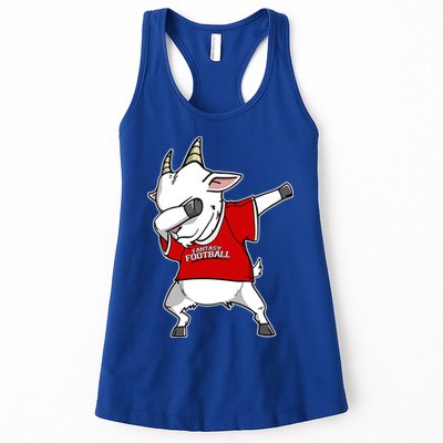GOAT Dabbing Fantasy Football Champion Womens Tank Top