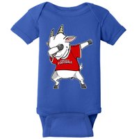 GOAT Dabbing Fantasy Football Champion Baby Bodysuit