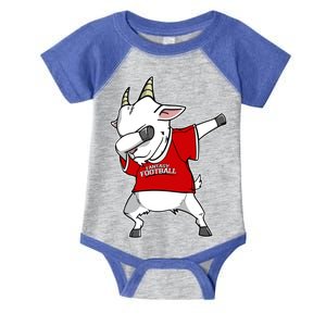 GOAT Dabbing Fantasy Football Champion Infant Baby Jersey Bodysuit