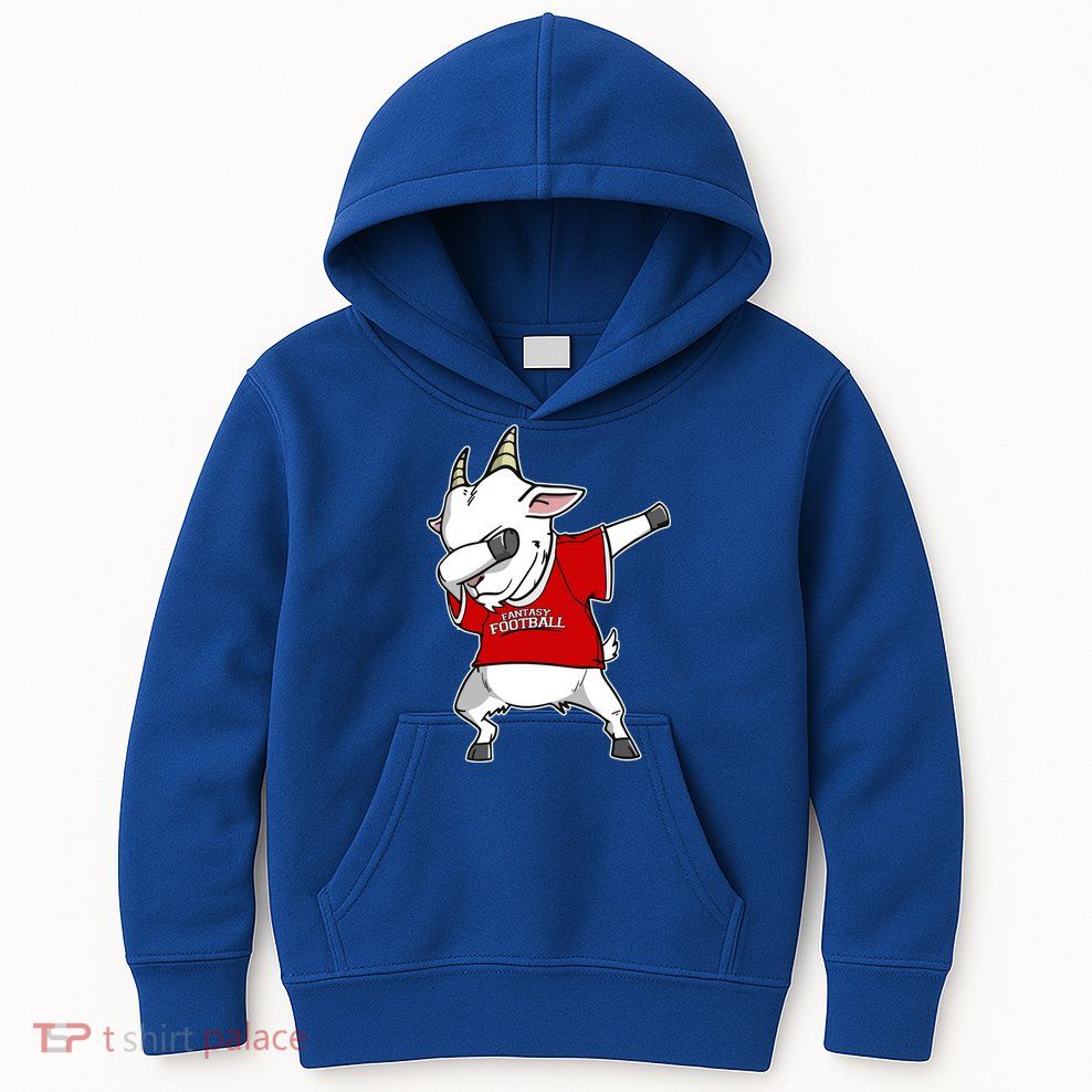 GOAT Dabbing Fantasy Football Champion Kids Hoodie