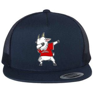 GOAT Dabbing Fantasy Football Champion Flat Bill Trucker Hat