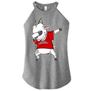 GOAT Dabbing Fantasy Football Champion Women's Perfect Tri Rocker Tank