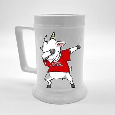 GOAT Dabbing Fantasy Football Champion Beer Stein