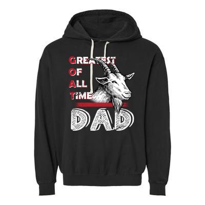 Goat Dad Garment-Dyed Fleece Hoodie