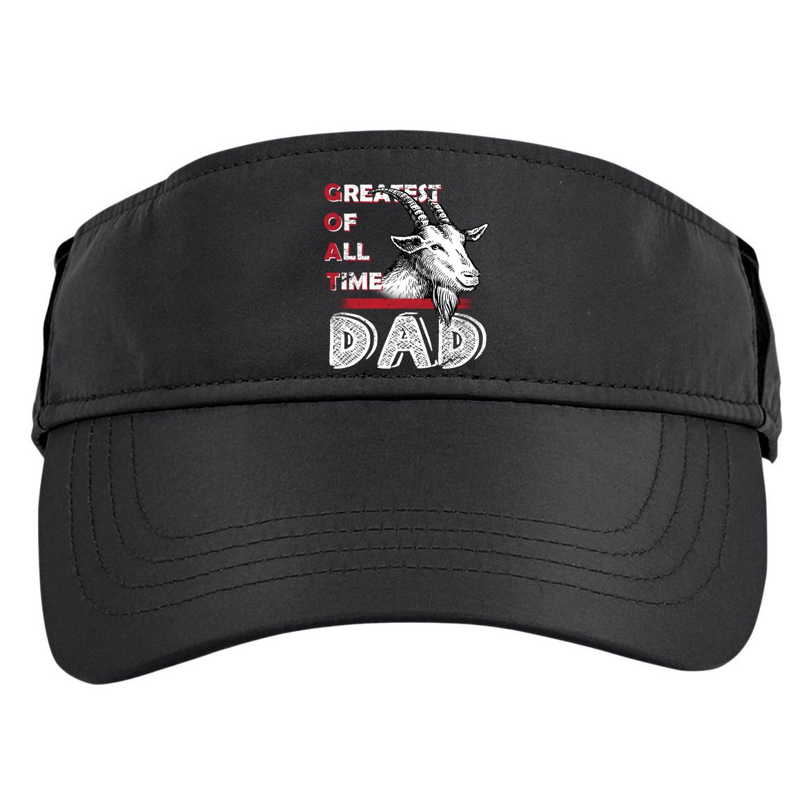 Goat Dad Adult Drive Performance Visor