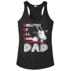 Goat Dad Ladies PosiCharge Competitor Racerback Tank