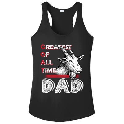 Goat Dad Ladies PosiCharge Competitor Racerback Tank