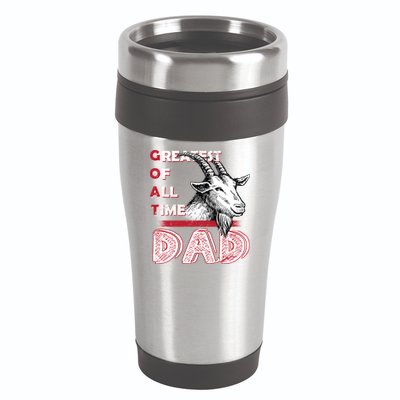 Goat Dad 16oz Travel Tumbler