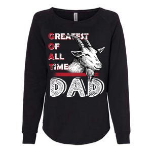 Goat Dad Womens California Wash Sweatshirt