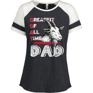 Goat Dad Enza Ladies Jersey Colorblock Tee