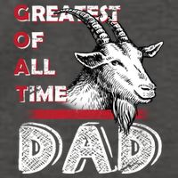 Goat Dad Vector Backpack