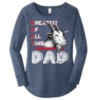 Goat Dad Women's Perfect Tri Tunic Long Sleeve Shirt