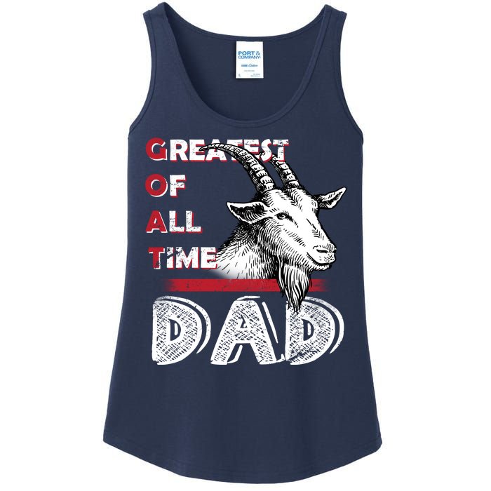 Goat Dad Ladies Essential Tank