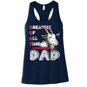 Goat Dad Women's Racerback Tank