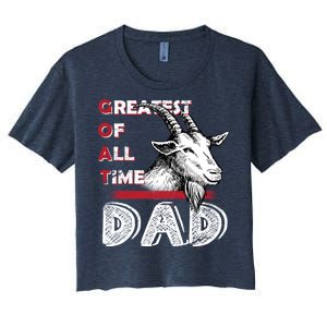 Goat Dad Women's Crop Top Tee