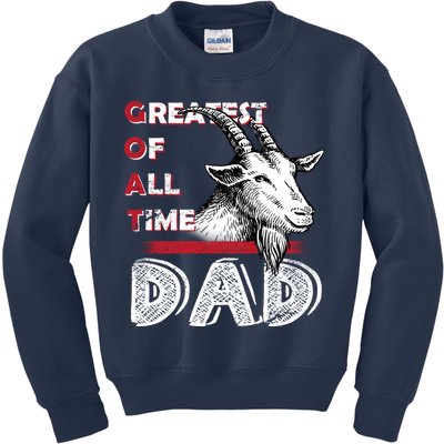 Goat Dad Kids Sweatshirt