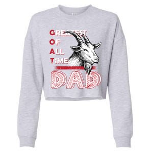 Goat Dad Cropped Pullover Crew