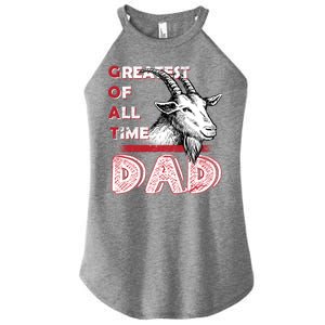 Goat Dad Women's Perfect Tri Rocker Tank