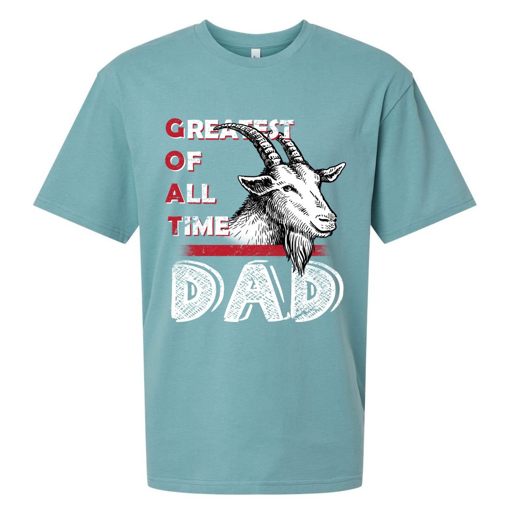 Goat Dad Sueded Cloud Jersey T-Shirt