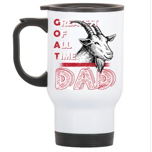 Goat Dad Stainless Steel Travel Mug