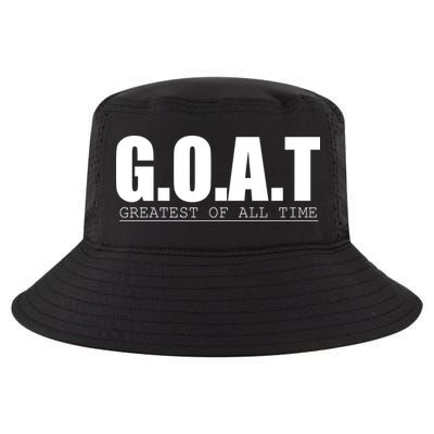 Goat Great Of All Time Cool Comfort Performance Bucket Hat