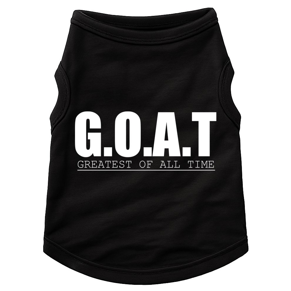 Goat Great Of All Time Doggie Tank