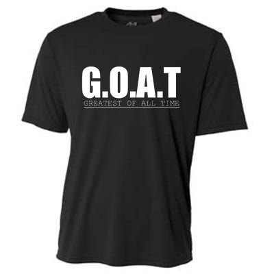 Goat Great Of All Time Cooling Performance Crew T-Shirt