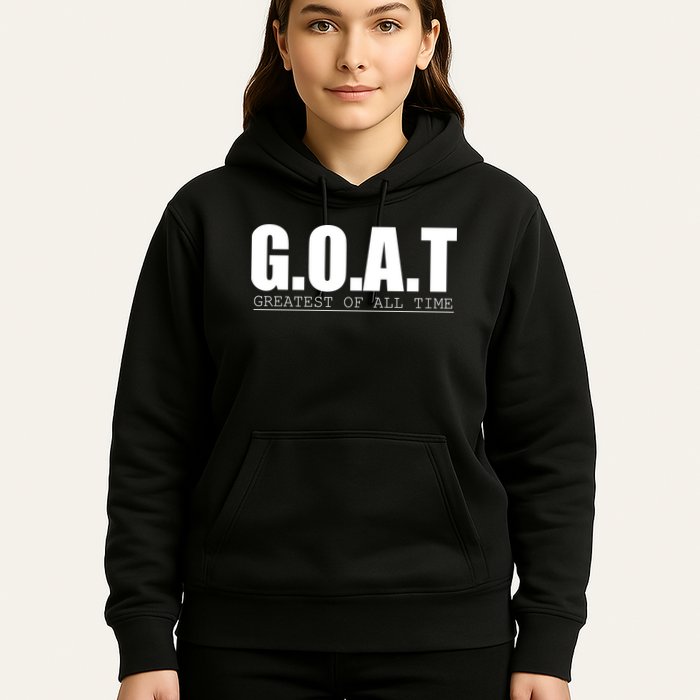 Goat Great Of All Time Hoodie