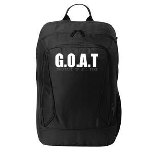 Goat Great Of All Time City Backpack