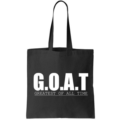 Goat Great Of All Time Bag