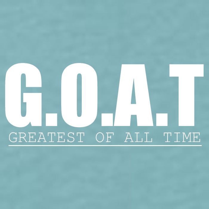 Goat Great Of All Time Sueded Cloud Jersey T-Shirt