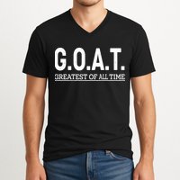 GOAT Greatest Of All Time V-Neck T-Shirt