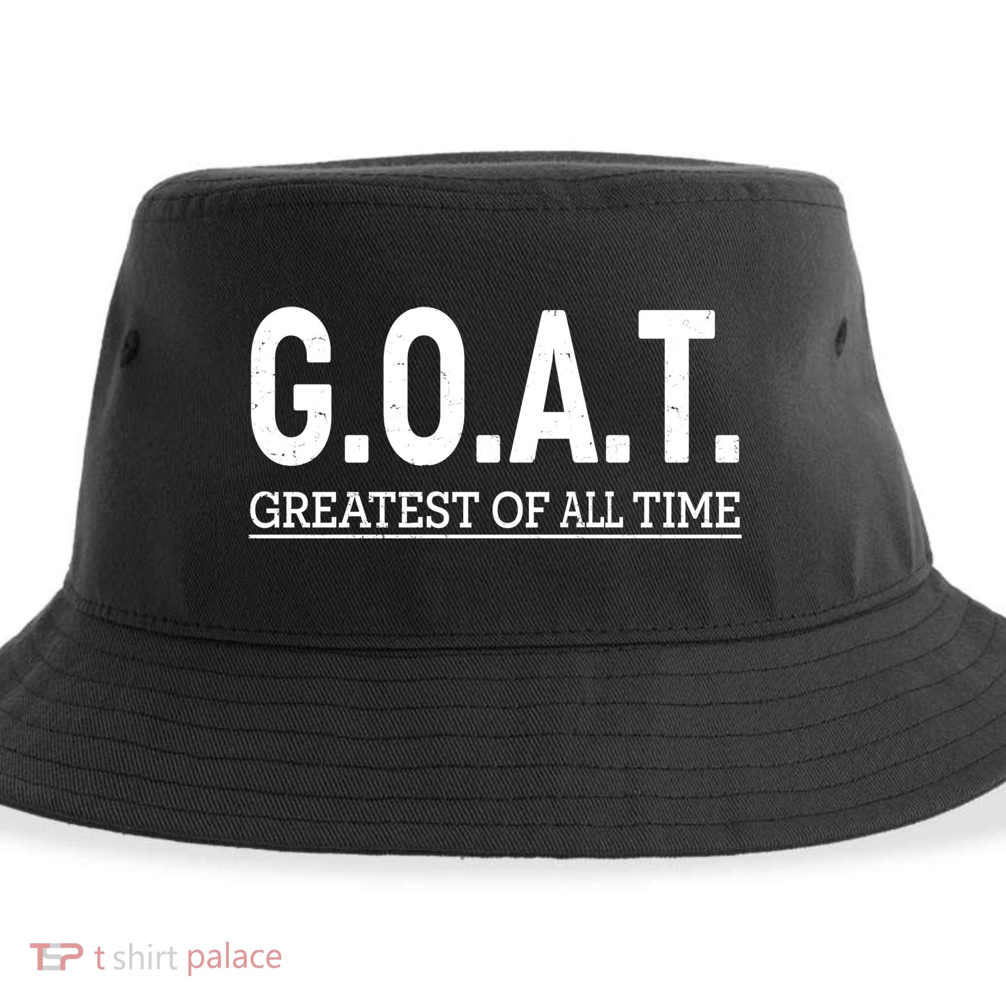 GOAT Greatest Of All Time Sustainable Bucket Hat