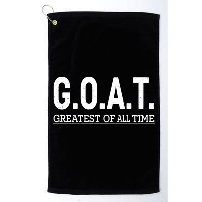GOAT Greatest Of All Time Golf Towel