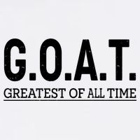 GOAT Greatest Of All Time Garment-Dyed Sweatshirt