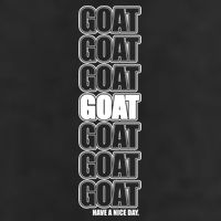 GOAT Have A Nice Day Pattern 7 Panel Mesh Trucker Snapback Hat