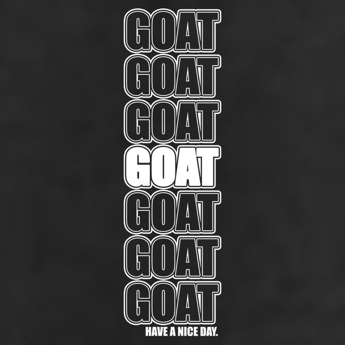 GOAT Have A Nice Day Pattern 7 Panel Mesh Trucker Snapback Hat