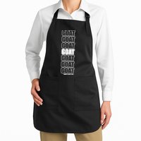 GOAT Have A Nice Day Pattern Apron