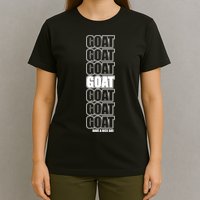 GOAT Have A Nice Day Pattern T-Shirt