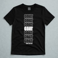GOAT Have A Nice Day Pattern T-Shirt