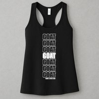GOAT Have A Nice Day Pattern Womens Tank Top