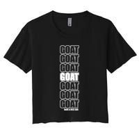GOAT Have A Nice Day Pattern Crop Top