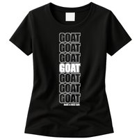 GOAT Have A Nice Day Pattern Womens T-Shirt