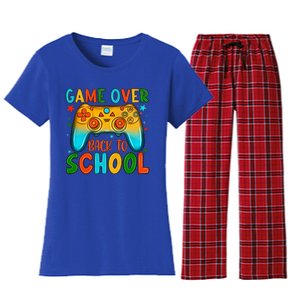 Game Over Back To School Gift Women's Flannel Pajama Set