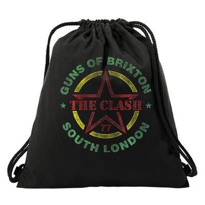 Guns Of Brixton Drawstring Bag