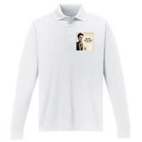 George Orwell Boy Did I Call It Or What Elon Musk Performance Long Sleeve Polo