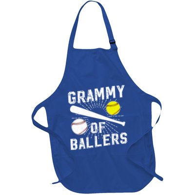 Grammy Of Ballers Baseball Softball Grammy Grandma Gift Apron