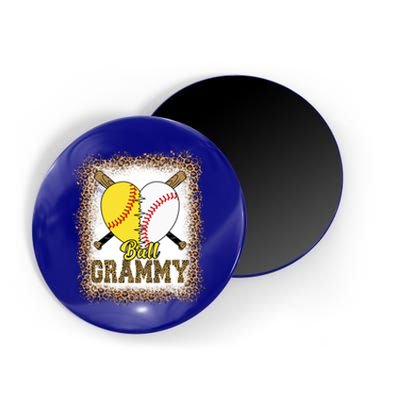 Grandmother Of Both Ball Grammy Baseball Softball Pride Gift Magnet