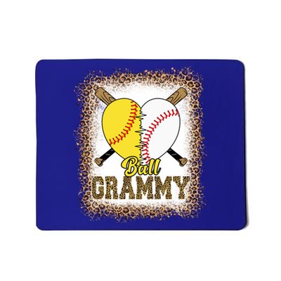 Grandmother Of Both Ball Grammy Baseball Softball Pride Gift Mousepad