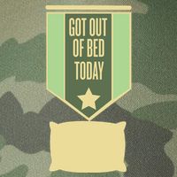 Get Out Of Bed Legacy Tie Dye Trucker Hat